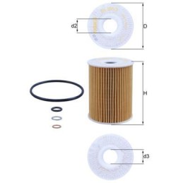 Filtre a huile OX355/3D
