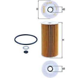 Filtre a huile OX424D