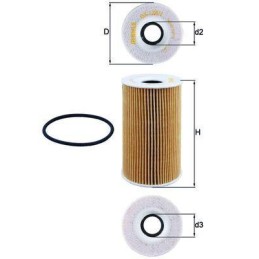 Filtre a huile OX128/1D