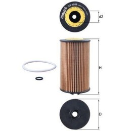 Filtre a huile OX1058D