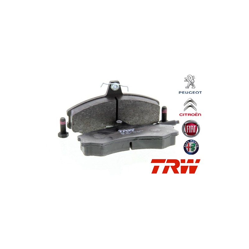 TRW Plaquettes De Frein Avant GDB2152 - Haute Performance Pour Renault