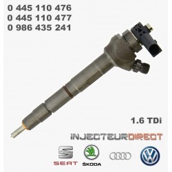 INJECTEUR BOSCH 1.6TDI 0445110476  0445110477