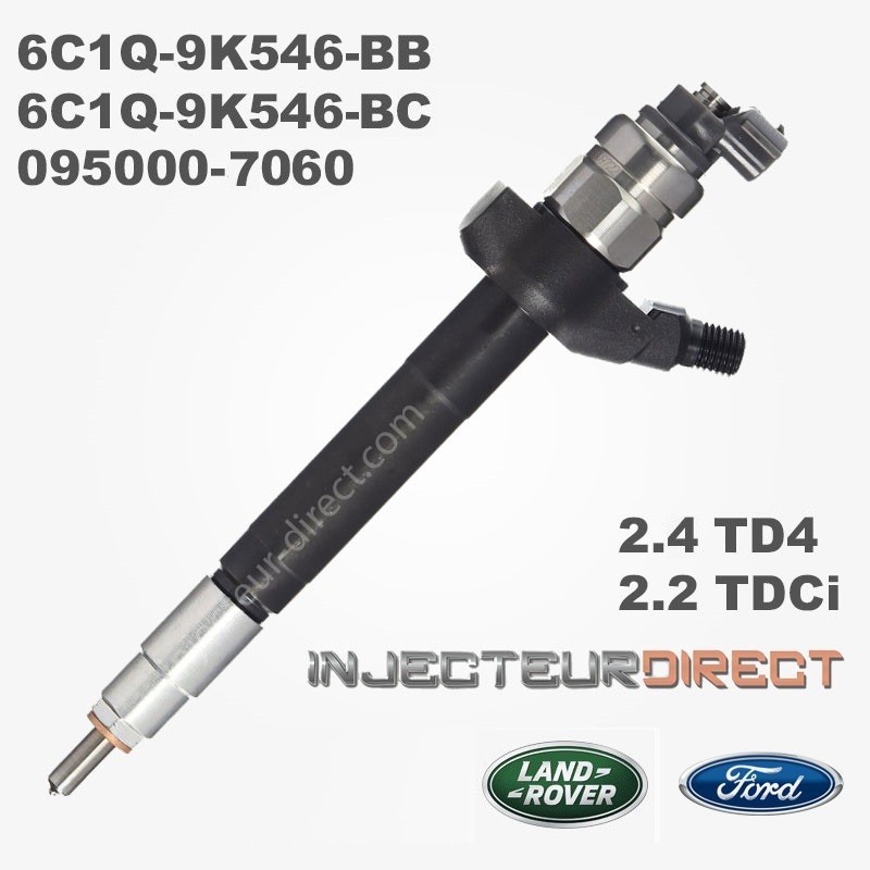 Ford Transit 2.4 2.2 Diesel injecteur 6C1Q-9K546-BC 6C1Q-9K546-BB