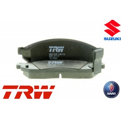 Jeu de 4 plaquettes de frein (plaquette de frein) TRW - GDB1038