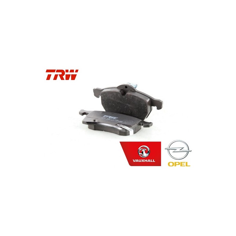 Jeu de 4 plaquettes de frein (plaquette de frein) TRW - GDB1350