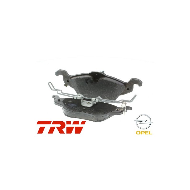 Jeu de 4 plaquettes de frein (plaquette de frein) TRW - GDB1351