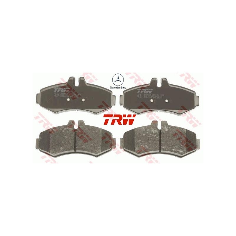 Jeu de 4 plaquettes de frein (plaquette de frein) TRW - GDB1373