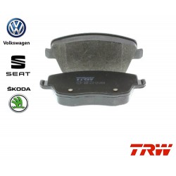 Jeu de 4 plaquettes de frein (plaquette de frein) TRW - GDB1414