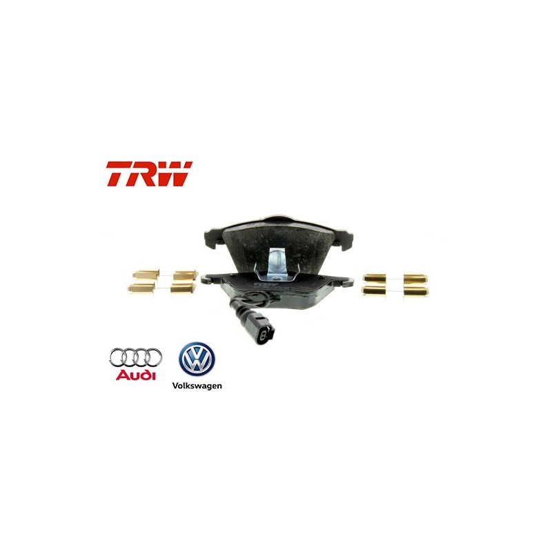 Jeu de 4 plaquettes de frein (plaquette de frein) TRW - GDB1809