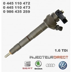 INJECTEUR BOSCH 0445110472 - 0445110473   1.6 TDI