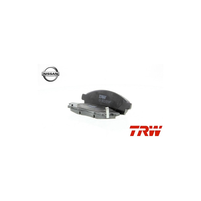 Jeu de 4 plaquettes de frein (plaquette de frein) TRW - GDB3502