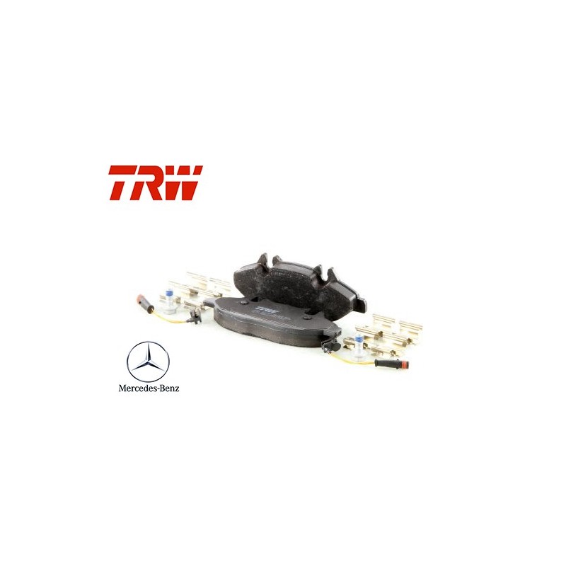Jeu de 4 plaquettes de frein (plaquette de frein) TRW - GDB1600