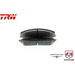 Jeu de 4 plaquettes de frein (plaquette de frein) TRW - GDB4140