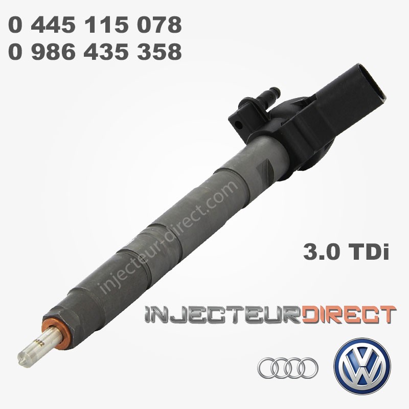 6x Injecteur Bosch 0445116023 3.0 TDI Audi VW Porsche