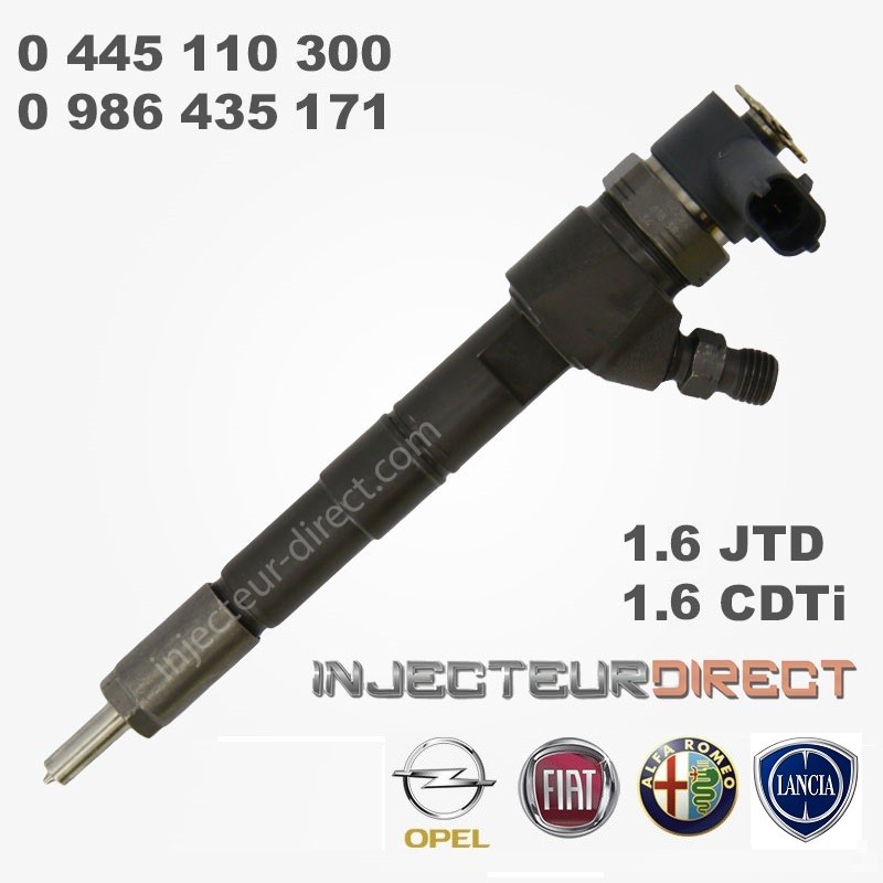 0445110300 Bosch Einspritzdüse Injektor Alfa Romeo Lancia Opel