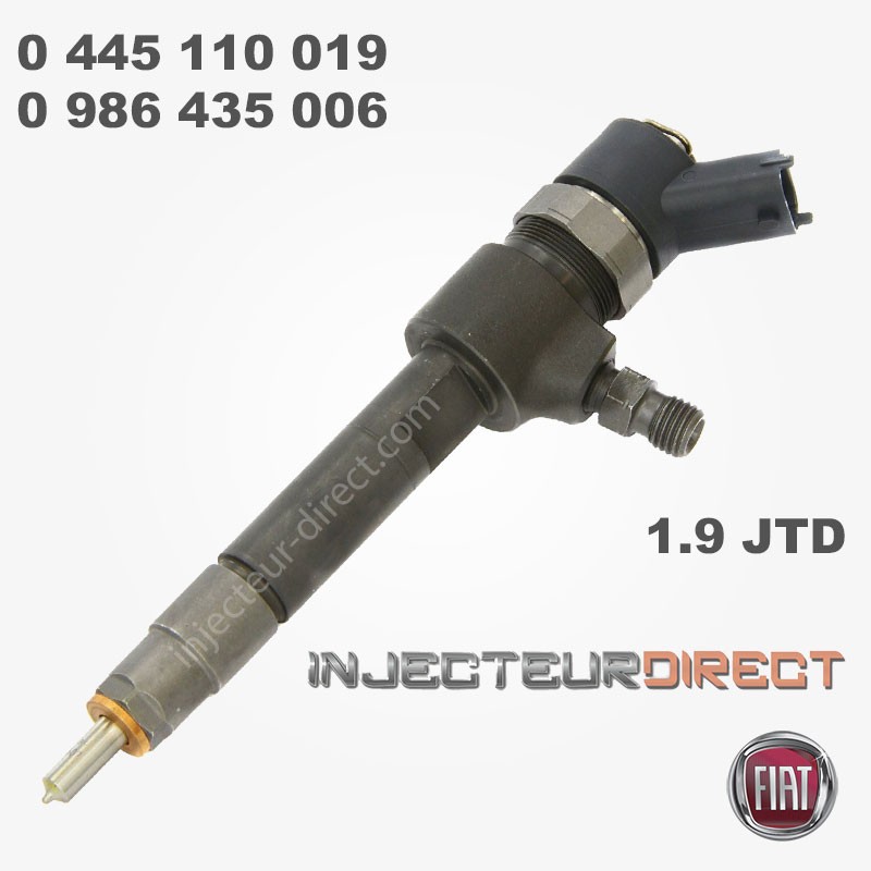FIAT PUNTO 1.9 JTDI BOSCH DIESEL FUEL INJECTOR 0445110019