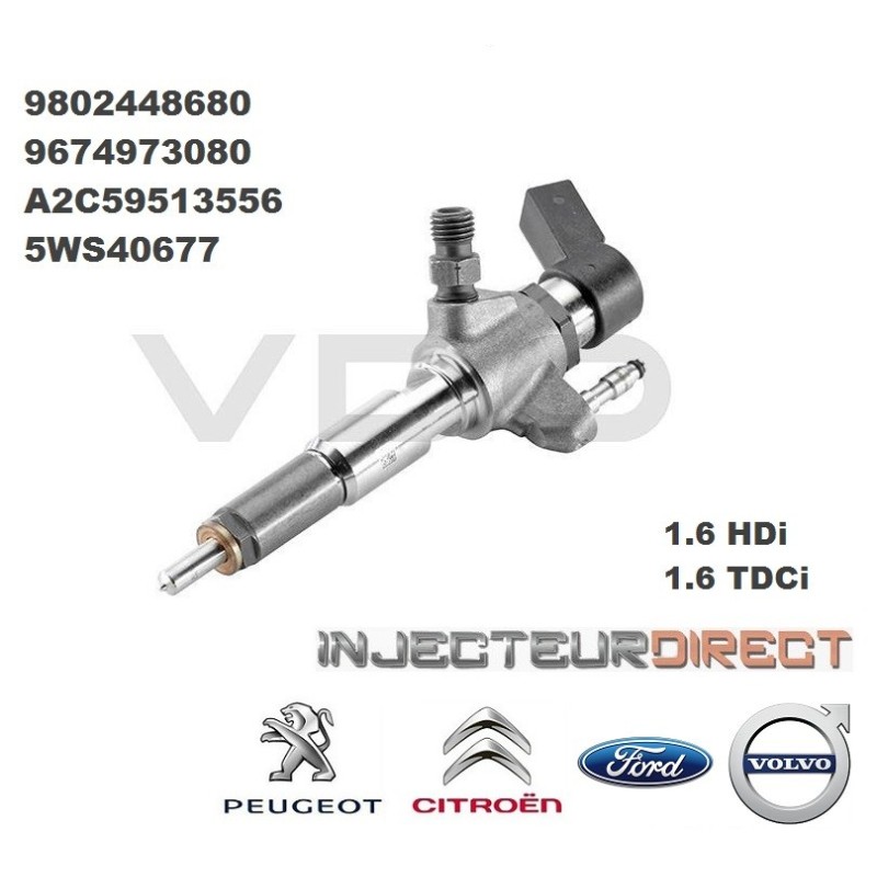 INJECTEUR SIEMENS VDO CONTINENTAL  1.6 HDi / TDCi