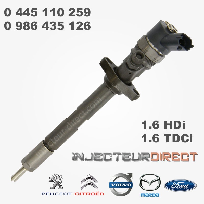 Injecteur Bosch 1.6 0445110259 – Injecteurs Toutes Marques