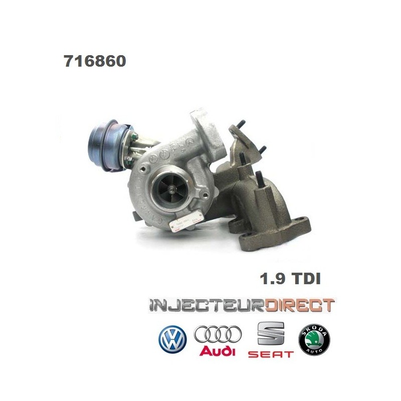 TURBO GARRETT 716860 1.9 TDI 130 CV