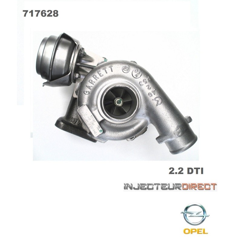  TURBO GARRETT 717628 OPEL 2.2L D 125 CV