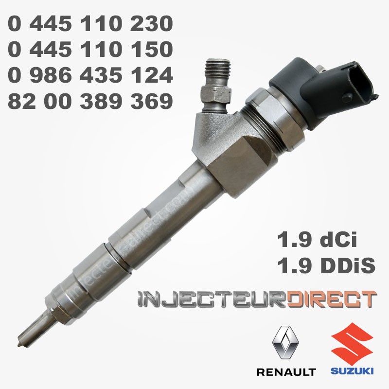 INJECTEUR BOSCH 0445110230 0986435124 1.9dCi Injecteur