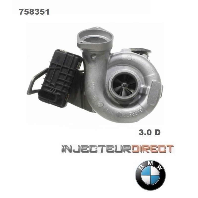 TURBO GARRETT 758351 BMW 530d 730d