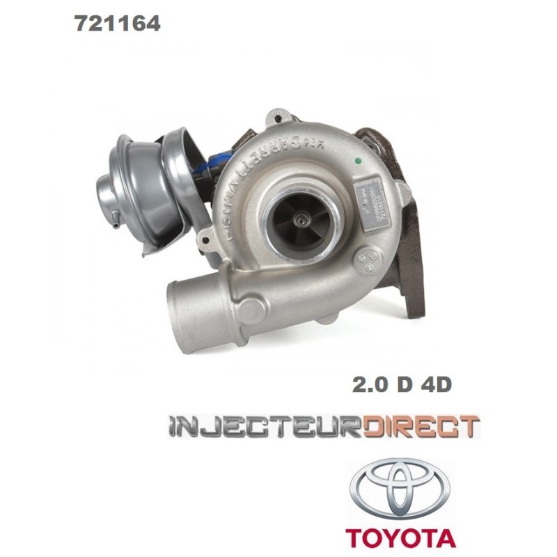 TURBO GARRETT 721164 TOYOTA 2.0 D 4D