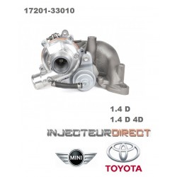 TURBO GARRETT 17201-33010 TOYOTA YARIS 1.4 D-4D