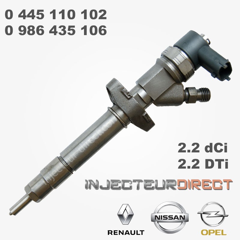 INJECTEUR BOSCH 0445110102 - 0986435106 - Injecteur Direct
