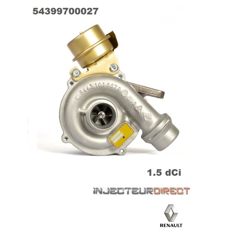 TURBO BORGWARNER KKK 54399700027 1.5 DCI