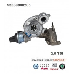 TURBO BORGWARNER KKK 53039880205 2.0 TDI