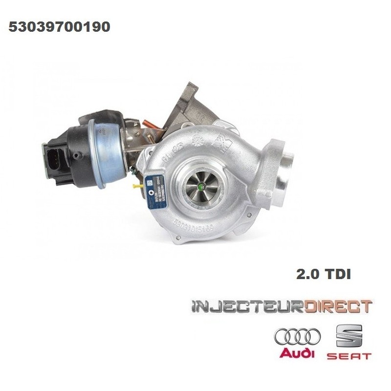 TURBO BORGWARNER KKK  53039700190 2.0 TDI 