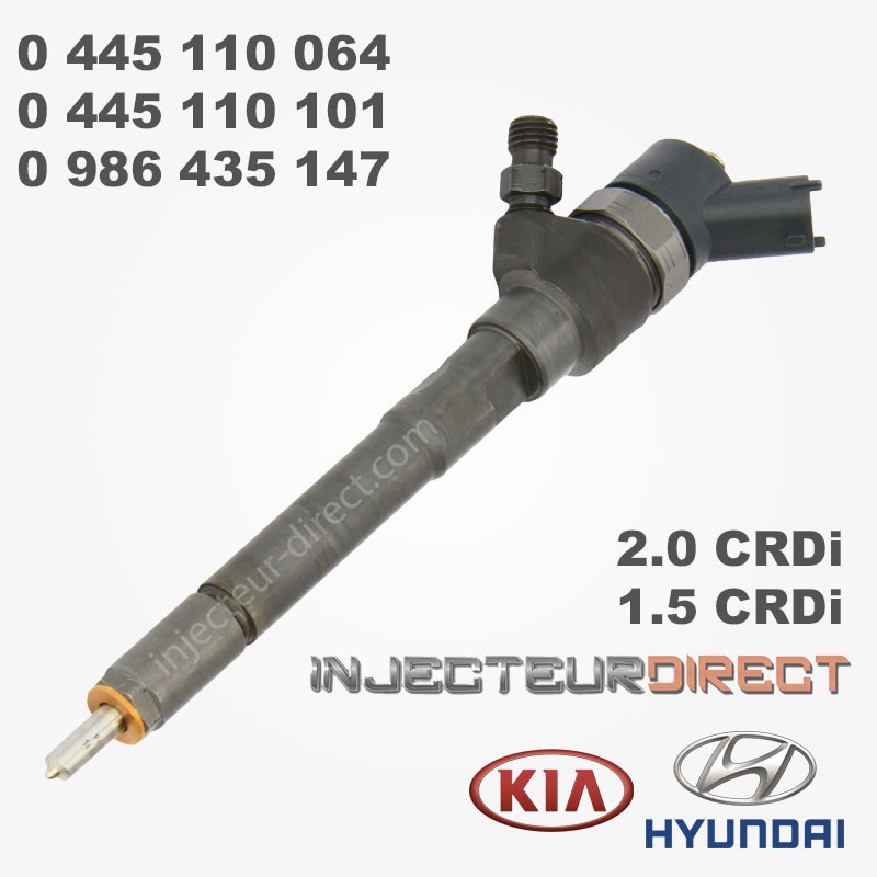 Injecteur Hyundai Elantra Sante Fe Matrice Kia Carens Accent 0445110064