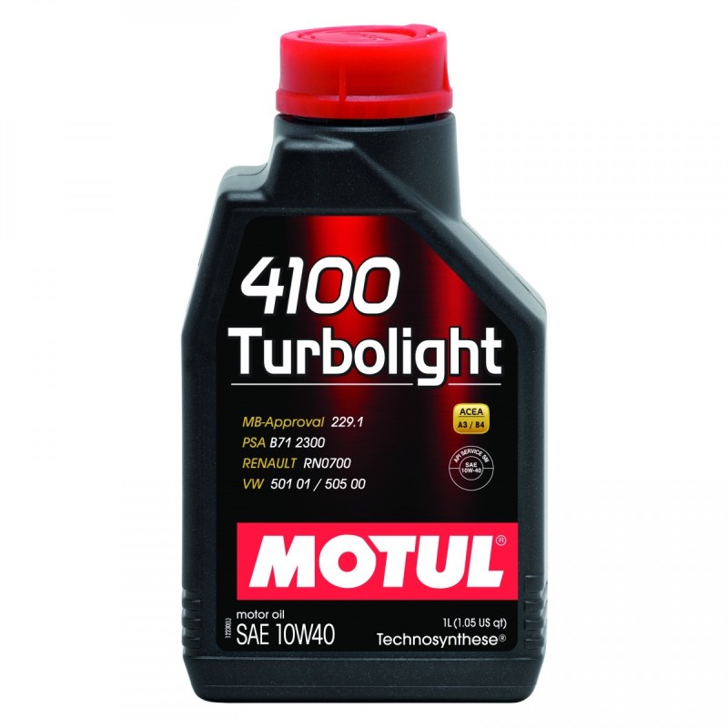 HUILE MOTEUR 10W40 MOTUL  1L