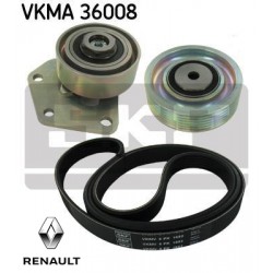 KIT DE COURROIE D'ACCESSOIRE SKF : VKMA36008