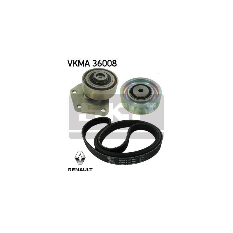 KIT DE COURROIE D'ACCESSOIRE SKF : VKMA36008