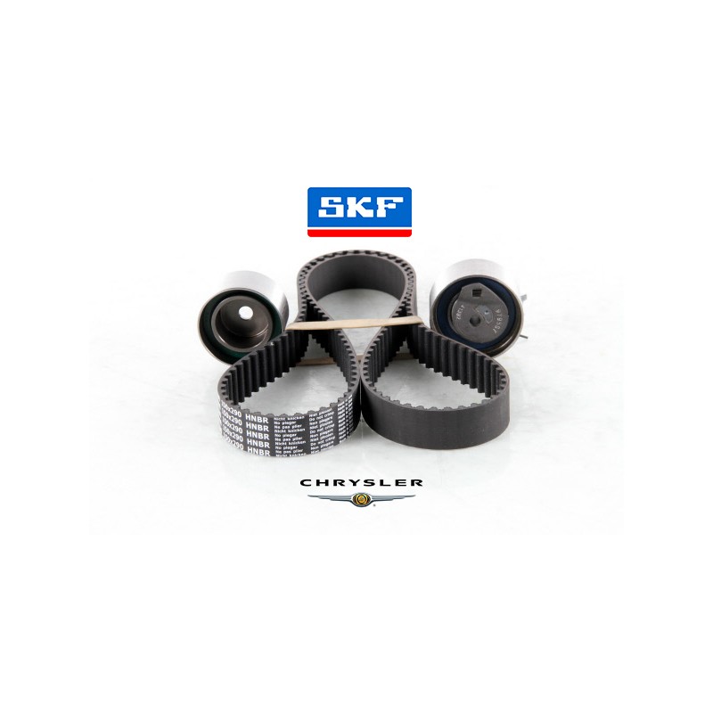 Kit Distribution SKF VKMC 01942 Avec Pompe à Eau - Courroie Et Galets Inclus