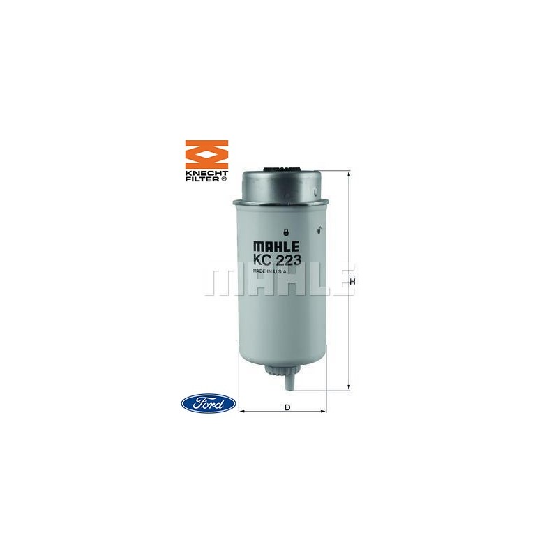 FILTRE À CARBURANT KNECHT FILTER : KC223 FILTRE À CARBURANT KNECHT FILTER : KC223